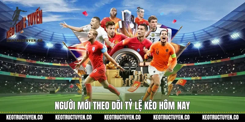 Người mới theo d&otilde;i tỷ lệ k&egrave;o h&ocirc;m nay